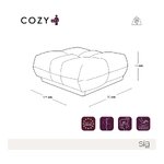 Pruun Disain Vedru Tumba Cosy (Sia)