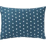 Blue polka dot cotton pillowcase (amma) 50x70 whole