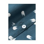Sinine Täpimustriga Puuvillane Padjapüür (Amma) 50x70