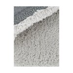Šviesiai pilkas pūkuotas kilimas (leighton) 80x150 nepažeistas