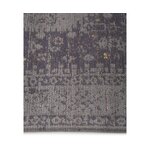Pelēks vintage stila kokvilnas paklājs (Neapole) 120x180 neskarts