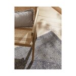Pilkas vintažinio stiliaus medvilninis kilimas (Neapolis) 120x180 nepažeistas