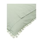Šviesiai pilkas medvilninis pagalvės užvalkalas (bommy) 65x100 visas