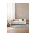 Light blue viscose carpet (jane) 300x400 with beauty flaws.