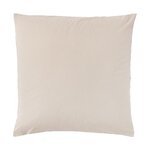 Light beige cotton pillowcase (Leonora) 80x80 whole