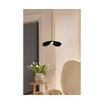 Black design pendant light forget me not (umage) complete
