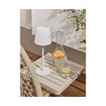 Valge Hämardatav Laualamp USB Pesaga (Fausta)