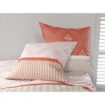 Red and white cotton bedding set 3-piece kayle (doumie) whole