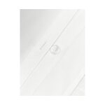 Lainelise Äärega Valge Puuvillane Padjapüür (Louane)80x80