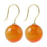 Orange earrings tiana (gemshine) intact