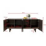 Dark brown cabinet Divine (Kare Design)