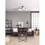 Brownish gray sofa hunter (3-seater)