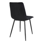 Black dining chair (middlefart)