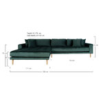 Kampinė sofa (lido) 290x170 cm