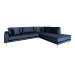 Kampinė sofa (lido atviras galas) 257x220 cm