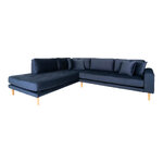 Kampinė sofa (lido atviras galas) 257x220 cm