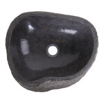 Organically shaped river stone sink (Danube)