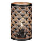 Black metal lace led lanterns with copper content 4 different styles/60pcs in a set (nata)