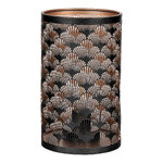 Black metal lace led lanterns with copper content 4 different styles/60pcs in a set (nata)