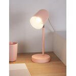 Rozā galda lampa īsta pērle Rozā (Pauleen)