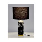 Black and gold table lamp (miranda) minor cosmetic flaws