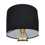Black and gold table lamp (miranda) minor cosmetic flaws
