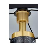 Black and gold table lamp (miranda) minor cosmetic flaws