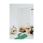 Dizaino vaikų kambario kilimas (kaktusas) 110x110 su grožio trūkumais