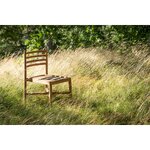 Masyvaus medžio sodo kėdė theodor (įmonės dizainas) su grožio defektu