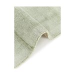 Gaiši zaļš ar rokām austas viskozes paklājs (jane) 300x400 ar nepilnībām.