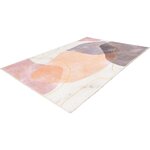 Dizaino kilimas picassa (kayoom) 120x180 su grožio trūkumais šviesiomis spalvomis