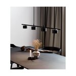 Melns LED kulons clyde (nordlux)