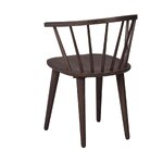 Tamsiai ruda medžio masyvo kėdė Carmen (rw)