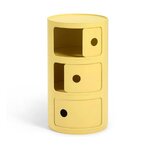 Yellow design nightstand componibili (cartel)