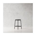 Melns bāra krēsls Ronny (nichba dizains)