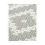 Gray-white patterned carpet (Miami) 80x150