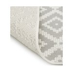 Gray-white patterned carpet (Miami) 80x150