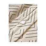 Medvilninis antklodės krepšys smėlio spalvos raštu (milano) 220x240