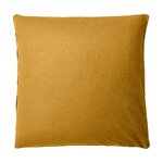 Garstyčių geltonumo medvilninis pagalvės užvalkalas (biba) 80x80