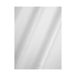 Balts kokvilnas palags ar gumiju (biba) 160x200