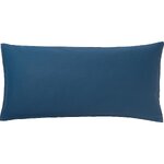 Tamsiai mėlynas medvilninis pagalvės užvalkalas su paukščio motyvu (yuma) 40x80