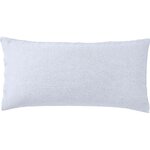 Šviesiai pilkas lininis pagalvės užvalkalas (erdvus) 40x80