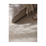 Šviesiai smėlio spalvos vilnos kilimas (amaro) 120x180