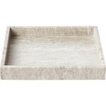 Light marble tray (venice)