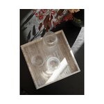 Light marble tray (venice)