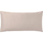 Šviesiai smėlio spalvos medvilninis pagalvės užvalkalas (komfortas) 40x80