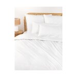 Baltas medvilninis pagalvės užvalkalas (elsie) 40x80
