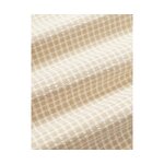 Smėlio spalvos kvadratinis medvilninis antklodės krepšys (davey) 220x240