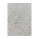 Sidabrinės pilkos spalvos rankų darbo viskozės kilimas (jane) 300x400 su defektais.