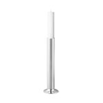 Hopeinen design-kynttilänjalka bernadotte (georg jensen)